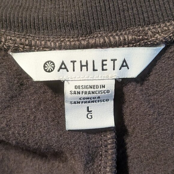 Athleta Coaster Luxe Jogger, Brown, Size Large - Picture 6 of 8